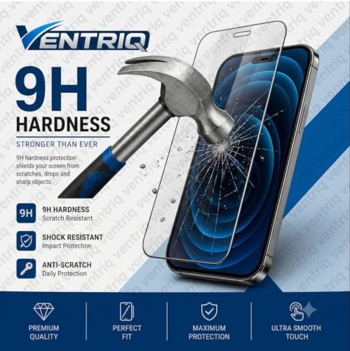 Image of PremiumTempered Glass for Google Pixel 10 Screen Protector,9H Hardness,HD Clarity,Scratch-Resistant & Case-Friendly (Pack-2)