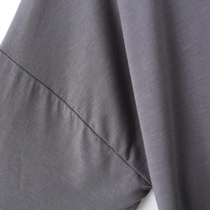 OLEETS Conjunto De Pijama De Mujer -Traje De Dormir De Algodón De Verano, Manga Corta + Pantalones Cortos, Ropa Holgada De Talla Grande para El Hogar, 2 Piezas, Suave, Cómoda Y Holgada