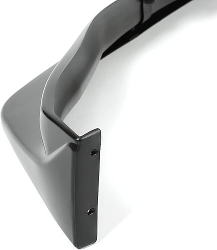 Miniatura 8 de KUAFU Borde de parachoques delantero compatible con Nissan 350z 2003-2005 3 piezas kit de cuerpo divisor de alerón color negro