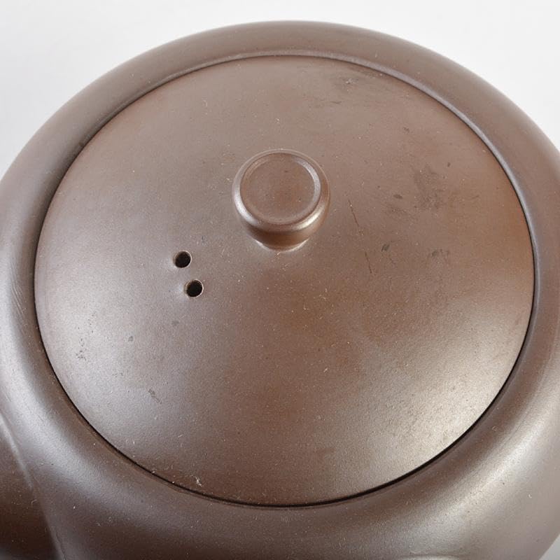 万古焼 急須 釣鐘型ダイヤ 森伊呂久 箱無し 萬古焼 森 伊呂久 造 釣鐘