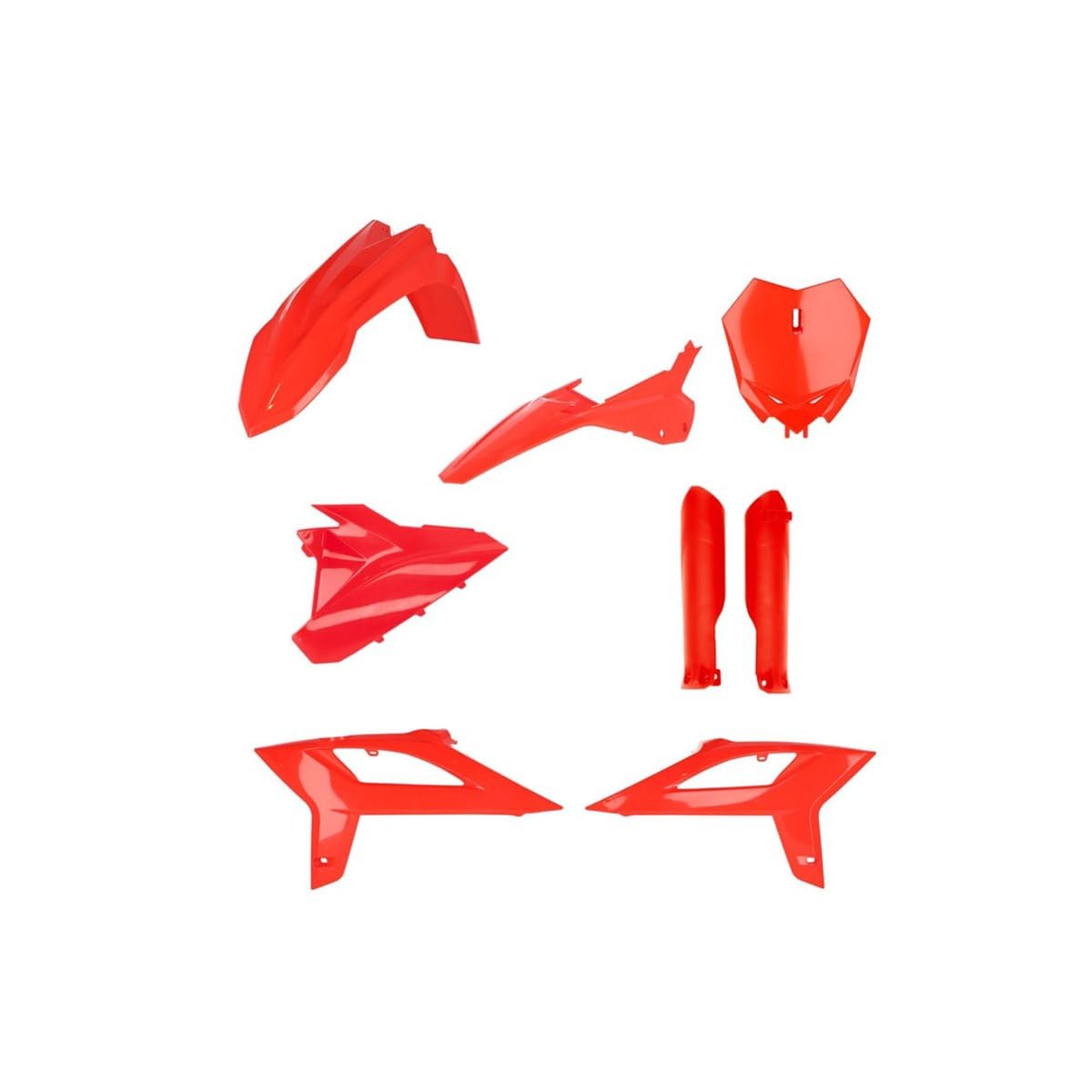 Kit plastique BETA RX 22 rouge ACERBIS pour remplacer des carénages rayés - 2