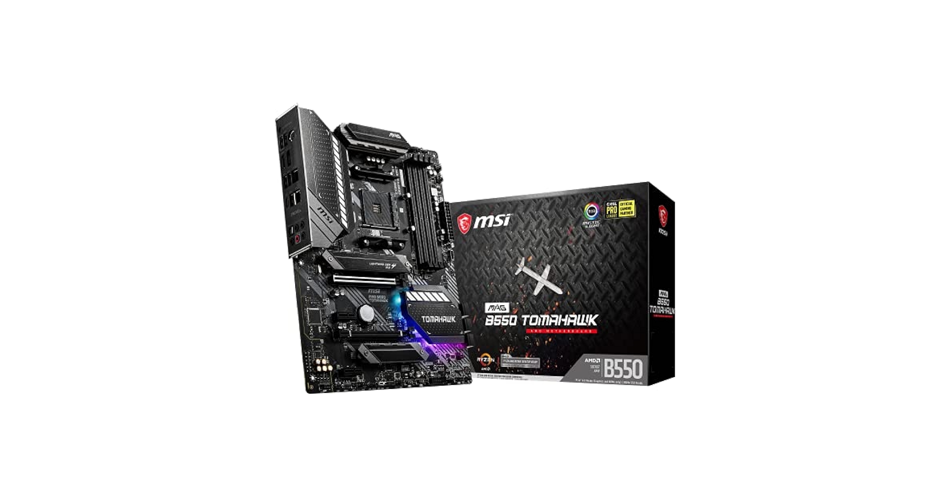 MSI マザーボード MAG B550 TOMAHAWK MSI MAG B550 TOMAHAWK AMD AM4 DDR4 CF M.2 USB 3.2 Gen 2 HDMI