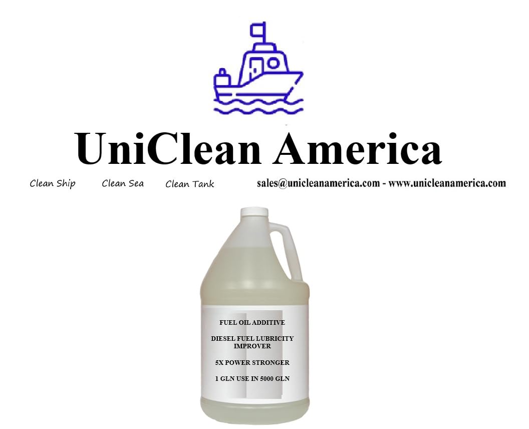 Fuel ADDITIVE Treatment I FOT Lubricity Improver I UNICLEAN AMERICA Fuel Oil & Diesel Lubricity Improver 5X Stronger I Made in USA I Size : 16 FL OZ