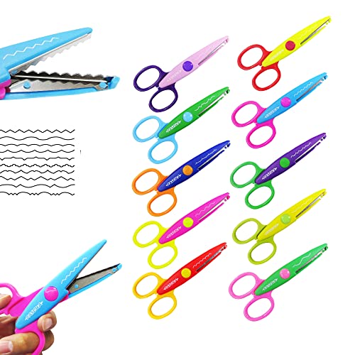 El Mejor Listado de Herramientas para manualidades con papel los 10 mejores. 44 10 Tijeras Decorativas Para Manualidad Cortar Papel, cartulinas Con diferentes cortes