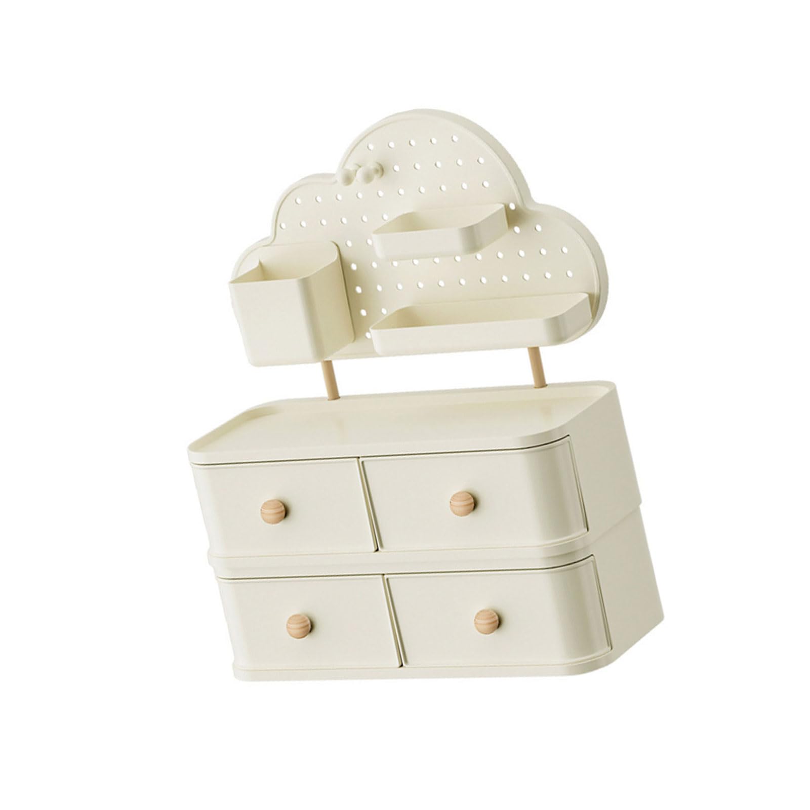 Cassetto Cloud Scatola portaoggetti da scrivania Disegni Scomparti Multistrato per Forniture Studio Libri Organizzazione cancelleria Organizzatori da scrivania per Studenti
