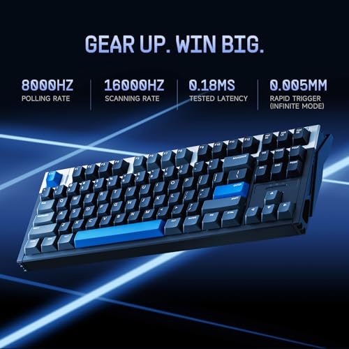 Image of IQUNIX EZ80 Magnetic Switch Hall Effect Gaming Keyboard (Magnetic X Ultra Switch)