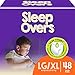 SleepOvers by Cuties, Bedwetting Underwear for Girls and Boys, Large/X-Large 60-125 lbs, 48 Count