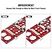 DDWT Upgraded 340mm Track Saw Square Right Angle Circular Saw Guide Rail Angle Stop Accessories Compatible with Festool and Makita Guide Rail (Red)