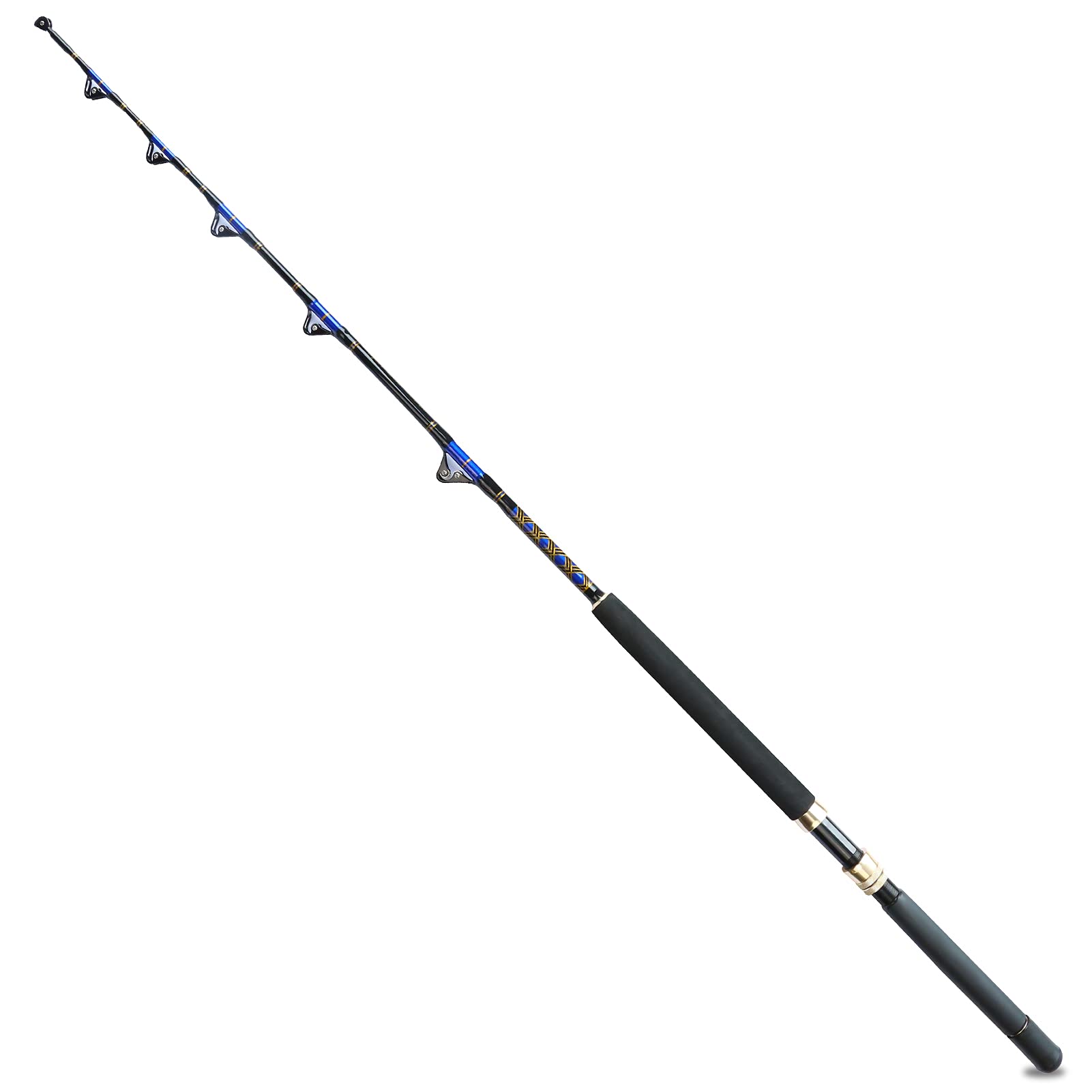 Buy Trolling Rod Saltwater Fishing Rod Straight Butt Heavy Trolling Rod