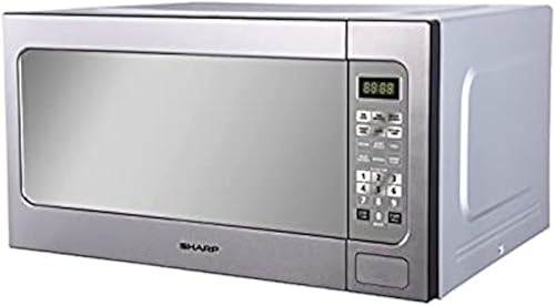 Sharp R-562Ct(St) 1200W 62-Liter Horno de microondas inoxidable, 220V (no para EE. UU.)