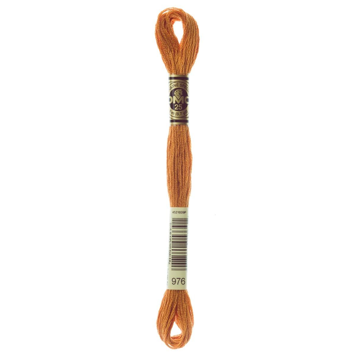 DMC Embroidery Floss Mouline Stranded Cotton Thread for Hand Embroidery and Sewing - Colour No: 976-12 x 8m Skeins โ image 1
