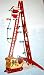 Mr. Christmas Stepping Santa Animated Musical Holiday Decoration with Internal Speakers
