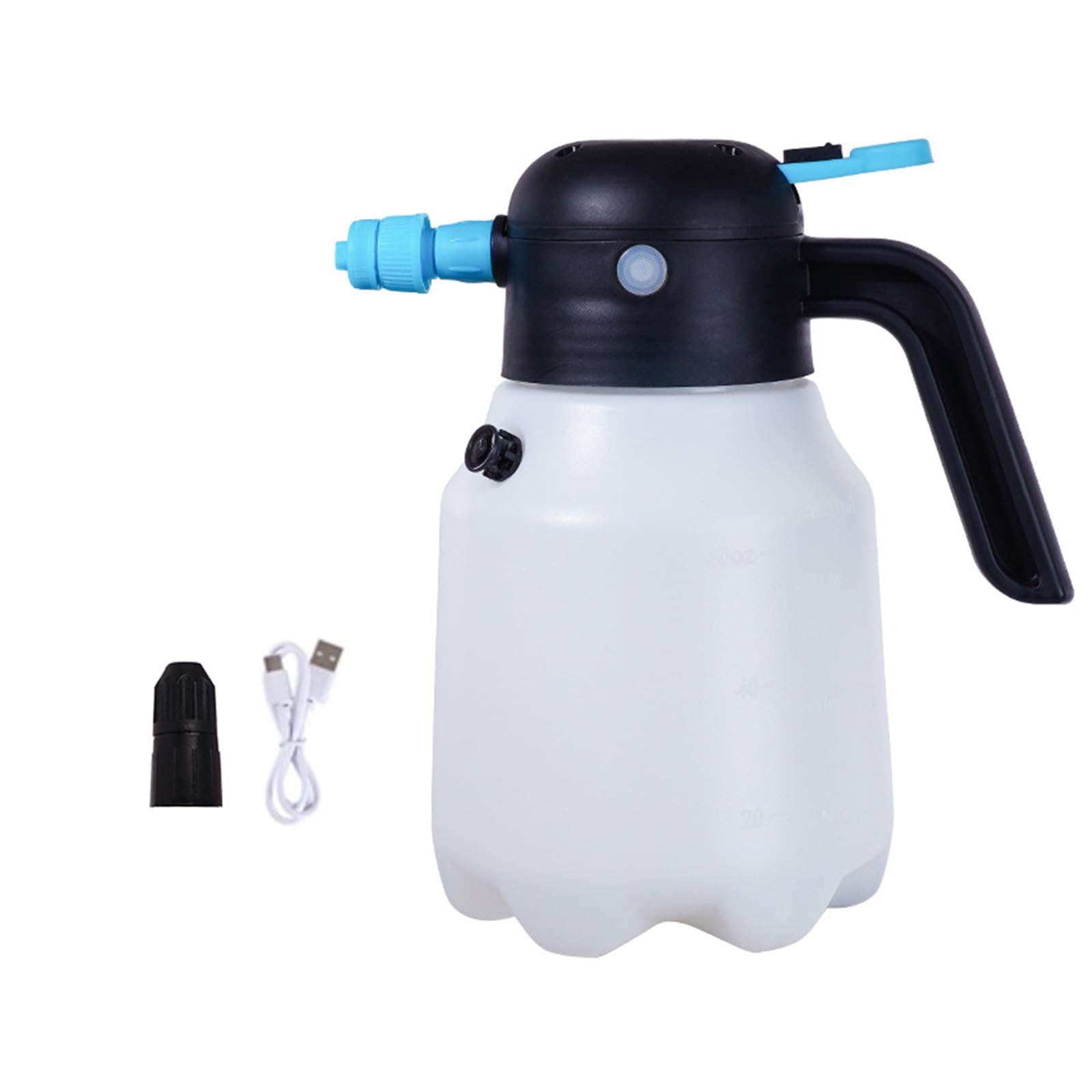 Nebulizzatore elettrico per schiuma, accessori per cardilleria, bottiglia di schiuma a mano, ricaricabile, per lavaggio auto, irrigazione giardino, strumenti per la casa e il giardino