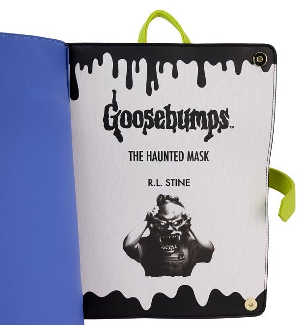Amazon.com: Loungefly Goosebumps The Haunted Mask Book Cover  display picture 1