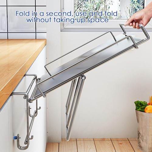 Étagère de cuisine en acier réglable et compacte pour optimiser l'espace - 5