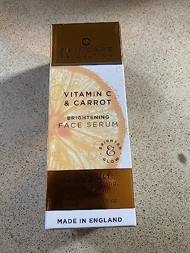 SKINCARE REVOLUTION VITAMINA C & ZANAHORIA BRIGHTENING CREAM/SERUM (Vitamina C & Zanahoria Brightening Face Serum)