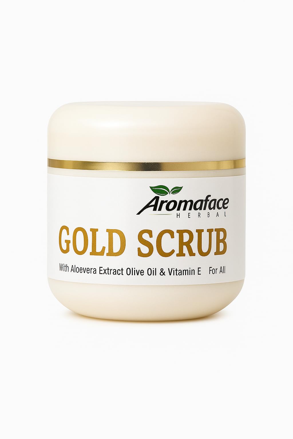 SRIYANSI Gold Beauty Set, 4-in-1 Skincare Kit with Scrub, Gel, Massage Cream, Face Pack, with Aloe Vera and Olive Oil 1