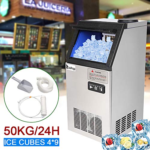 Máquina Fabricadora de Hielo Comercial Libre 150lbs Acero miniatura 5