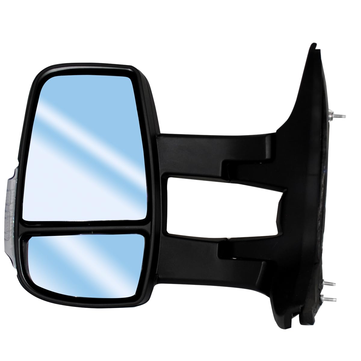 Specchietto retrovisore esterno Sinistro elettrico termico con lampeggiatore Compatibile con Ford Transit V363 dal 2013