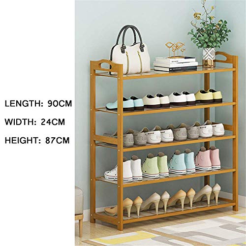 Range-chaussures bois 10 niveaux idéal pour entrée et dressing - 2