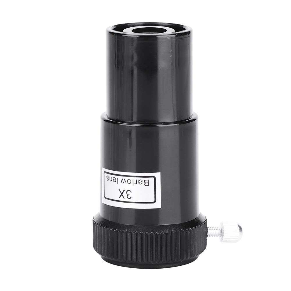 Lente Barlow 3X de 0,96 Pulgadas/24,5 Mm de Plástico para Oculares de Telescopios Astronómicos Barlow Es Liviano y está Diseñado para Durar para Observar Las Estrellas Lente de