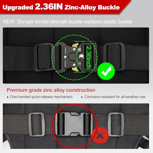 image for TOKCKYBL Upgraded Motorcycle Safety Harness for Kids & Adults - Adjust