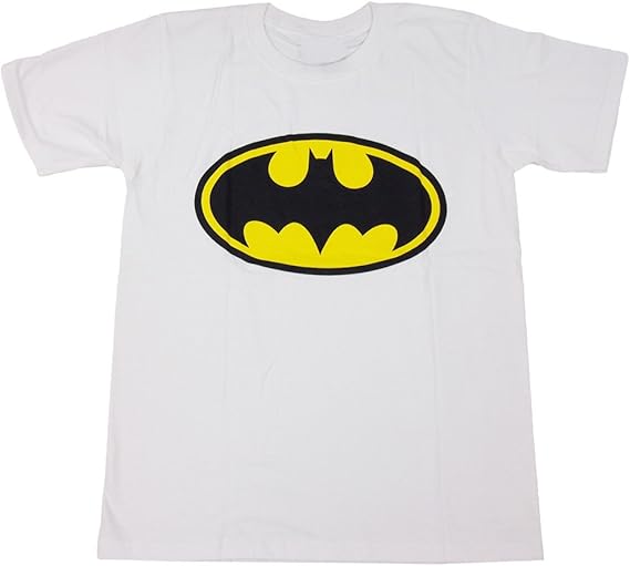 Amazon Co Jp 並行輸入品 Batman バッドマン ブルース ウェイン バットマン ファミリー プリントｔシャツ ムービーｔシャツ キャラクターｔシャツ ホワイト Sサイズ Mサイズ Lサイズ 男女兼用 Lサイズは短めワンピースとしても人気 ファッション