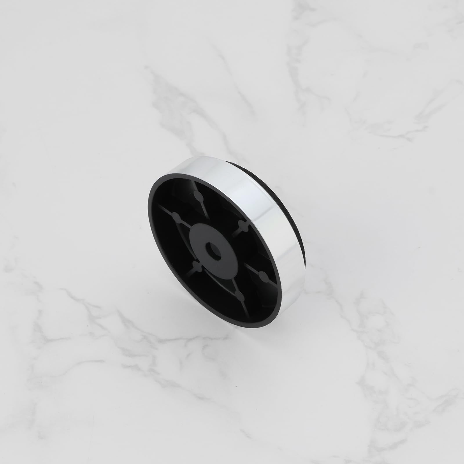 Piedini Di Isolamento Degli Altoparlanti 40x11mm Argento Smorzamento Audio Per Amplificatore CD