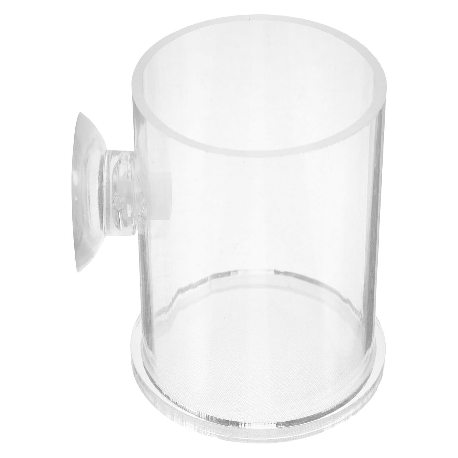 Kichvoe Fish Feeding Ring with Suction Cup Large Acrylic Aquarium Feeder Ring for Shrimp and Fish Tank Feeding