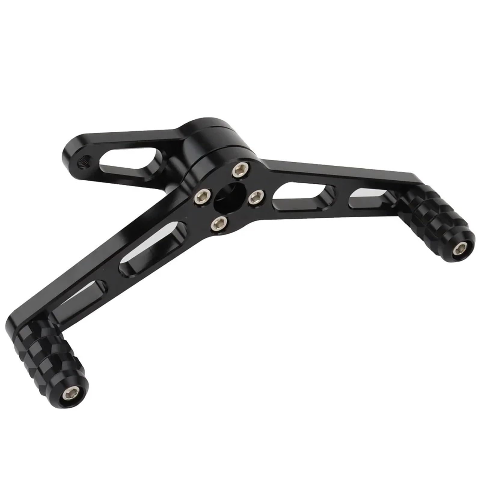 LKHJDBIY Shift Peg Motorcycle Heel Toe Gear Shift Levers Forward Control Shifter Footpegs Rod Linkage Fit for Harley Sportster XL 883 1200 Heel Toe Shifter Levers(H Black)