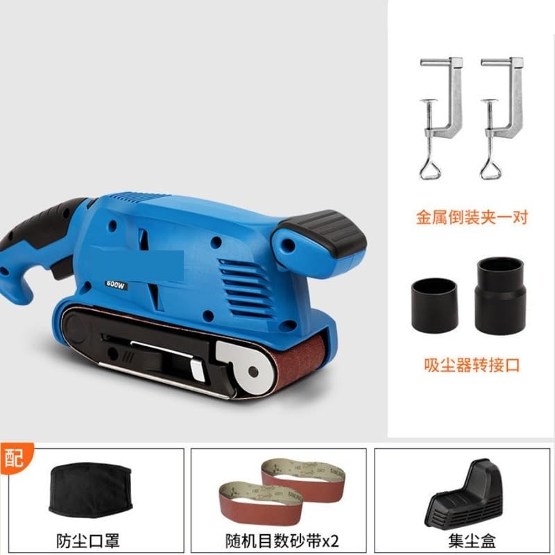 Polishing Sanding Machine, Sanding Belt Multifunctional Portable Electric Woodworking Sanding Machine, Sanding Belt With Cap Rust,DIY Tools