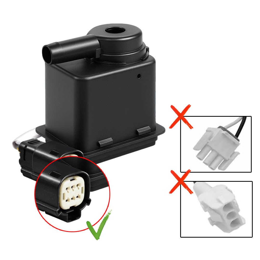 W11542867 Wasserpumpe ersetzt W11176264 W10747426 W11439191, Schwarz