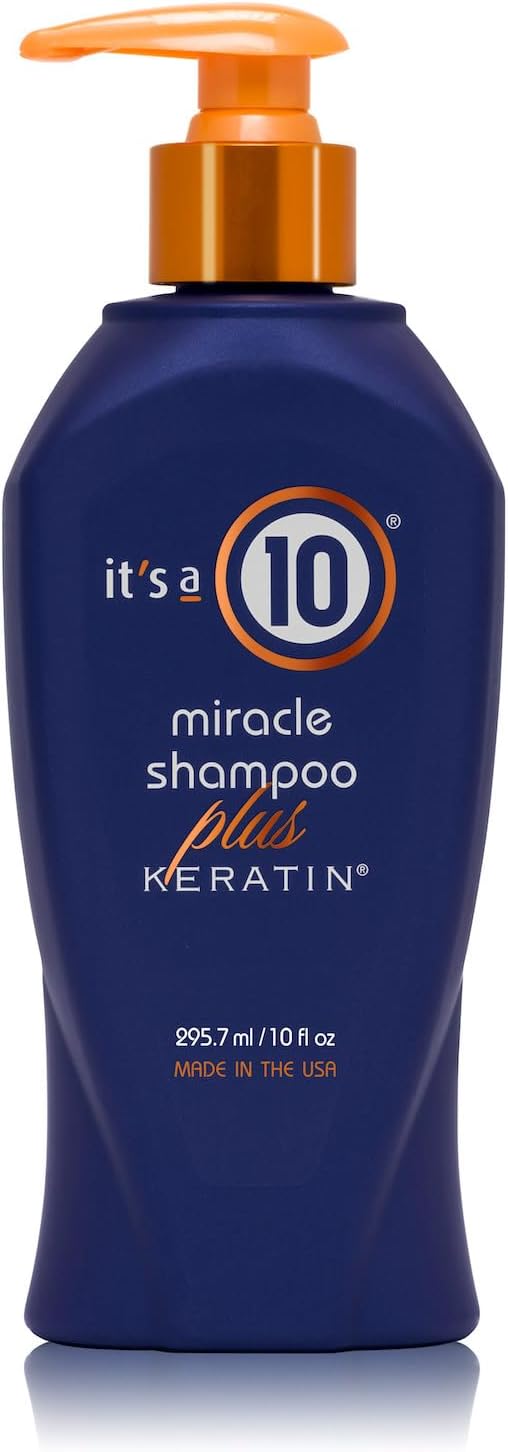 Miracle Shampoo Plus Keratin 10 Ounce