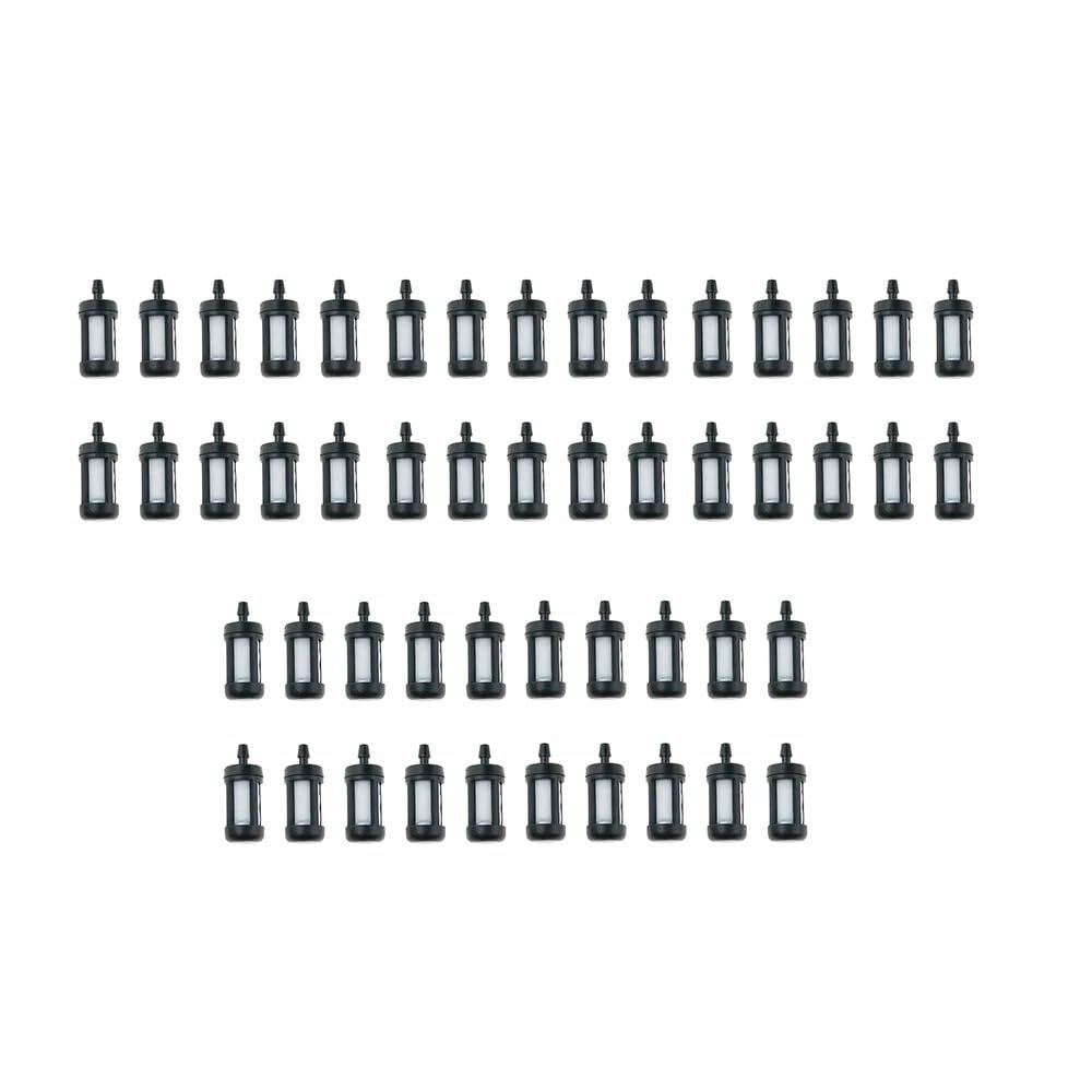 50 filtros de Combustible compatibles con Motosierra Stihl, Sierra desbrozadora, cortadora de Disco 0000, 350, 3500, 3504, 3515