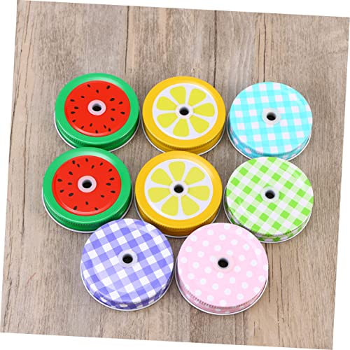 BESTonZON Frasco Decorativo De 3 Peças Inclui Tampas De Frascos E Bpa Para Beber Enlatados De Plásti