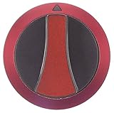 Abflachung Achse: oben Eloma Knebel für Kombidämpfer MD2011, MD611, MD1011, MD523 Achse ø 6x4mm mit Abflachung oben ø 52mm schwarz/rot
