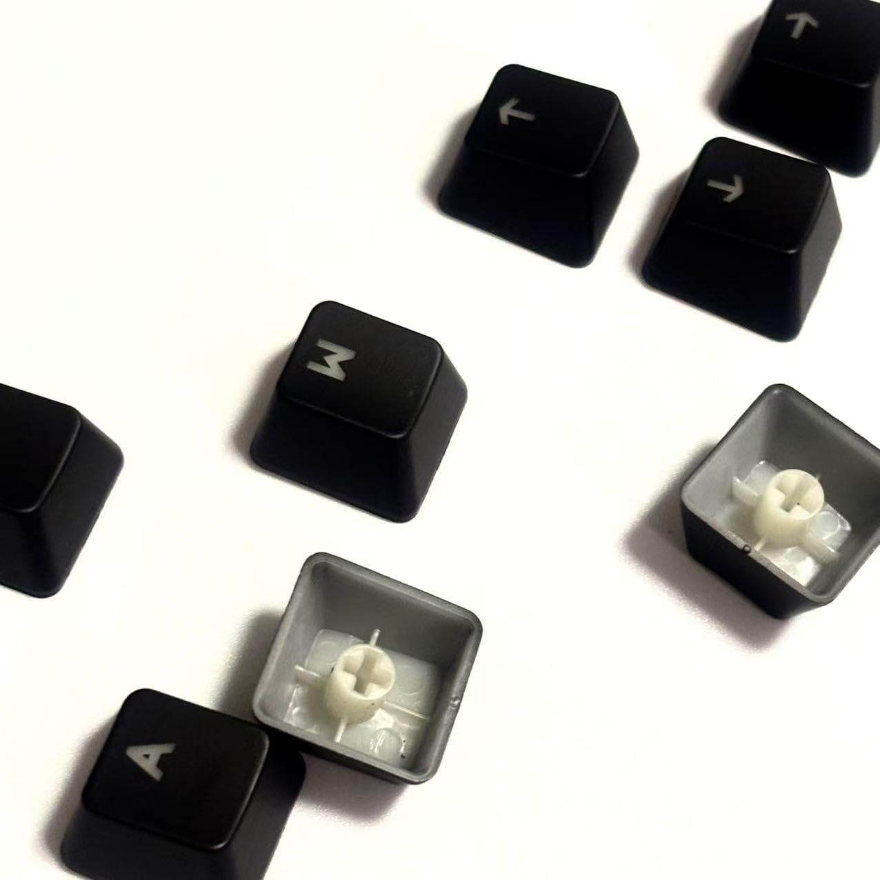 Backlit Key Caps Keycaps CTRL Arrows ESC for Logitech G610 G PRO X G512 G710 Mechanical Gaming Keyboard (Arrows with WASD)