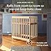 Babyletto Pogo 8-in-1 All-Stages® Convertible Crib - Conversion Kits for Bassinet, Midi Baby & Full-Size Crib to Toddler Bed, Daybed, and Baby Bed - GREENGUARD Gold Certified - Portable & Adjustable
