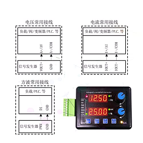 Générateur signal 4-20mA 0-10V pour calibrer module PLC - 6