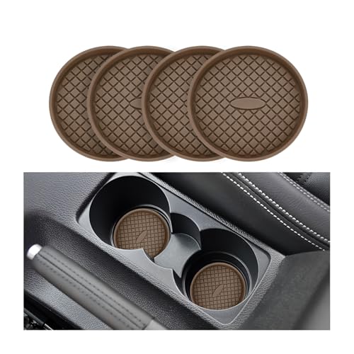 Portavasos para carro en silicona 4 piezas 2.75 pulg miniatura 1
