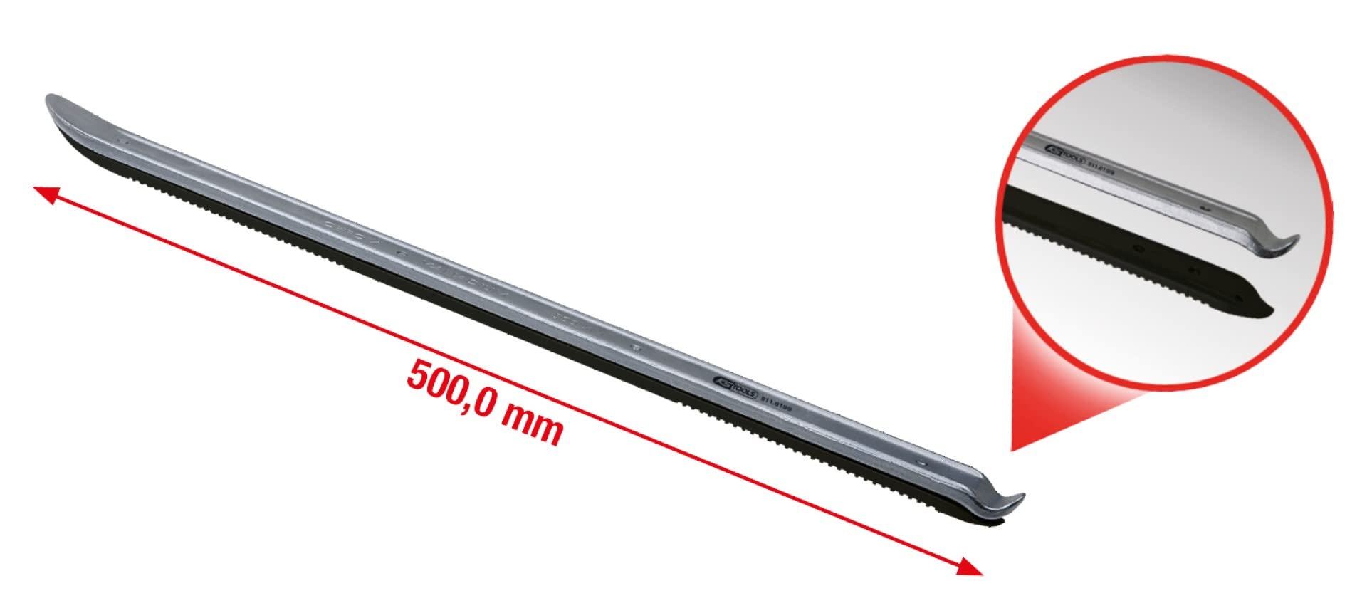 WT-80380 Bandenijzer met kunststof bescherming | 380mm | Automotive Line