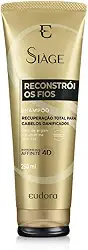 SIAGE SHAMPOO RECONSTROI OS FIOS 250ml RPCK, Eudora Siàge