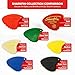 Landstrom Design Sharkfin Guitar Picks Variety Pack (10 Pack) | 3 Play Edge Design for Various Tones | Premium Nylon Acoustic & Electric Guitar Picks | The Original & Legendary Sharkfin from Sweden