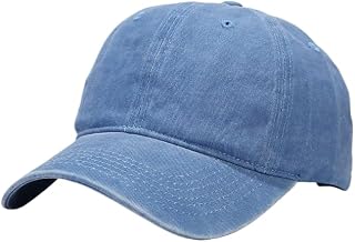 Unisex vintage tvättad sliten baseballmössa twill justerbar pappahatt