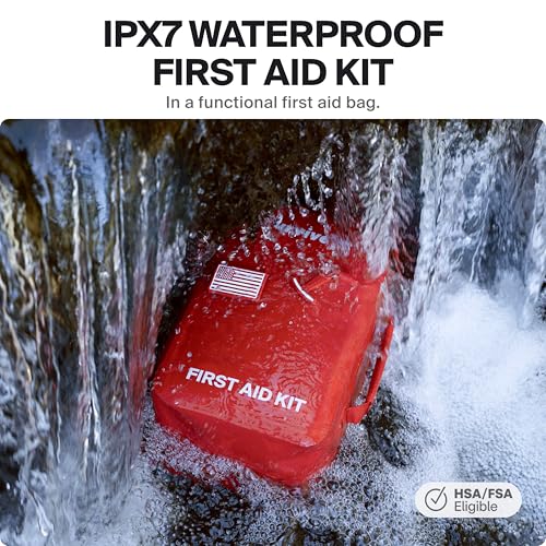 SurviveX Waterproof First Aid Kit, Emergency Kit for 3-4 People - Image 4