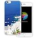 Produktbild dessana Santorini transparente Silikon TPU Schutzhülle 0,7mm dünne Handy Tasche Soft Case für Apple iPhone 6/6S Hafen mit Schiffen