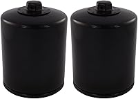 Vista 3 de HiFloFiltro HF171BRC-2 Negro RC Filtro de aceite de alto rendimiento, paquete de 2