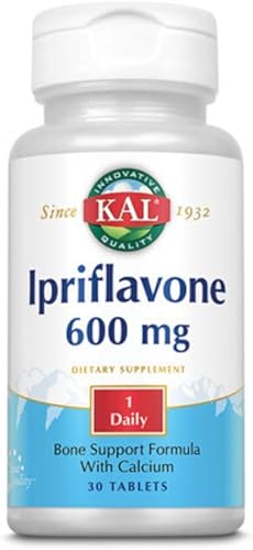 Miniatura 1 de Kal Tabletas de ipriflavona de 600 mg, 30 unidades