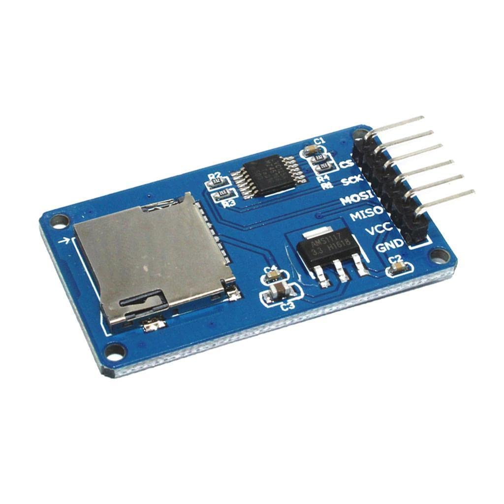 Lyla 4xMicro SD Mini TF Card Reader Module SPI Interface to Level Converter Chip