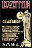 Buyartforless IF PW 15991 1.25 Black Plexi Framed Led Zeppelin Stairway to Heaven 36X24 Music Art...
